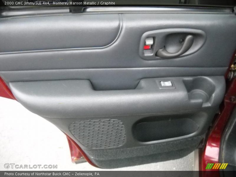 Monterey Maroon Metallic / Graphite 2000 GMC Jimmy SLE 4x4