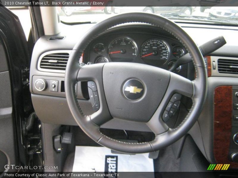 Black Granite Metallic / Ebony 2010 Chevrolet Tahoe LT
