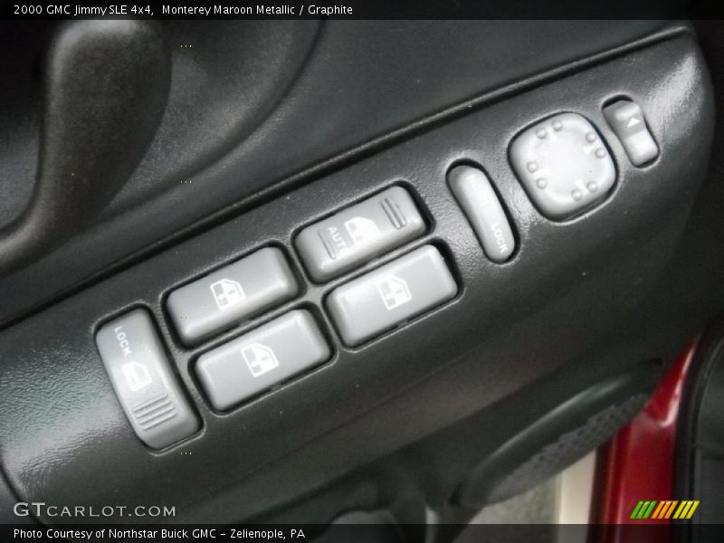 Monterey Maroon Metallic / Graphite 2000 GMC Jimmy SLE 4x4