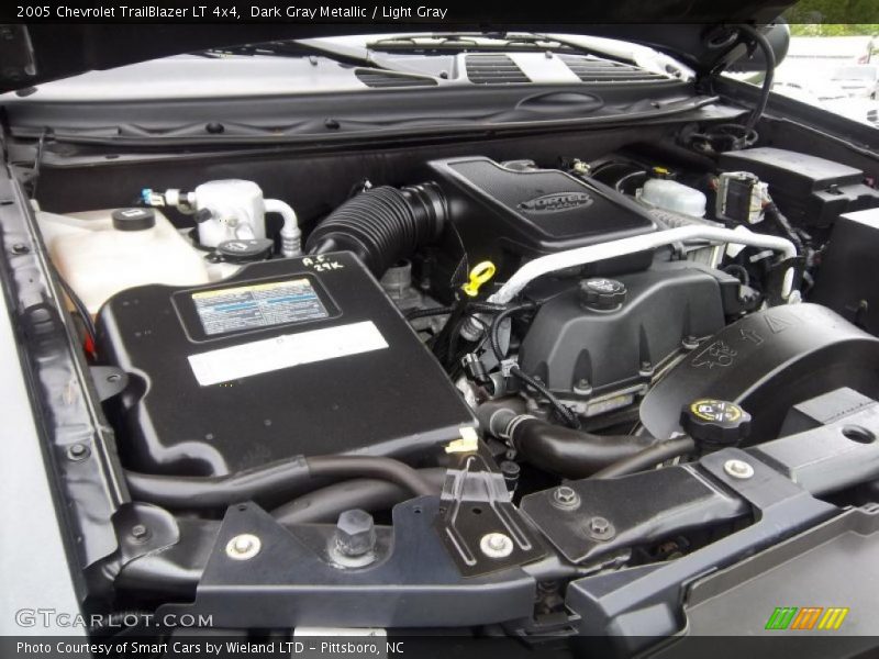 Dark Gray Metallic / Light Gray 2005 Chevrolet TrailBlazer LT 4x4
