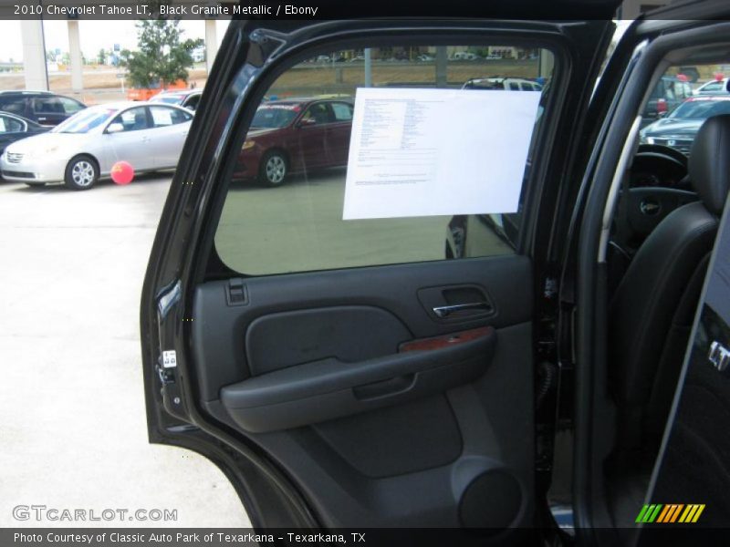 Black Granite Metallic / Ebony 2010 Chevrolet Tahoe LT