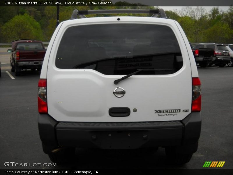 Cloud White / Gray Celadon 2002 Nissan Xterra SE V6 SC 4x4