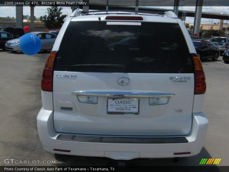Blizzard White Pearl / Ivory 2006 Lexus GX 470