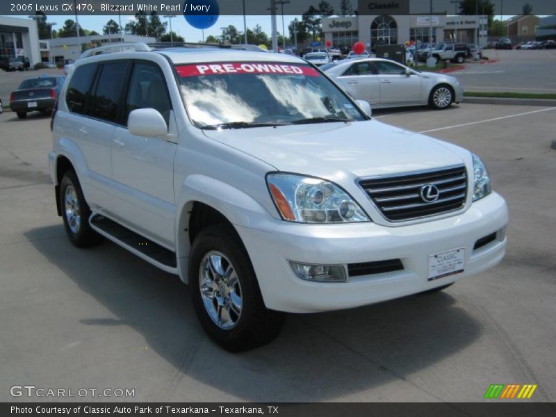Blizzard White Pearl / Ivory 2006 Lexus GX 470