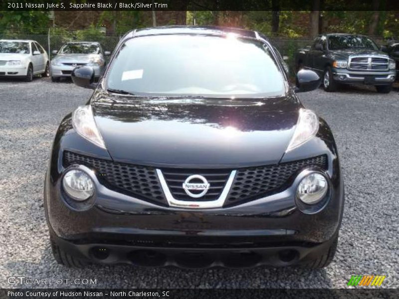 Sapphire Black / Black/Silver Trim 2011 Nissan Juke S