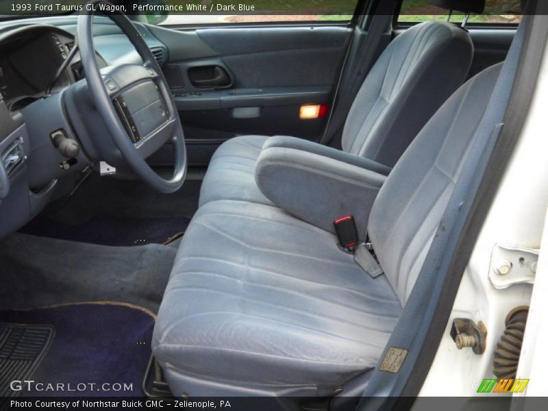  1993 Taurus GL Wagon Dark Blue Interior