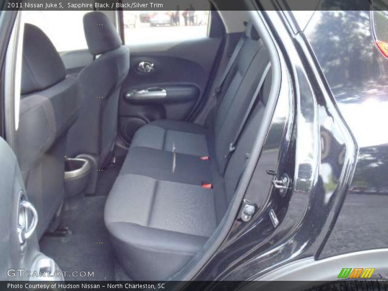 Sapphire Black / Black/Silver Trim 2011 Nissan Juke S