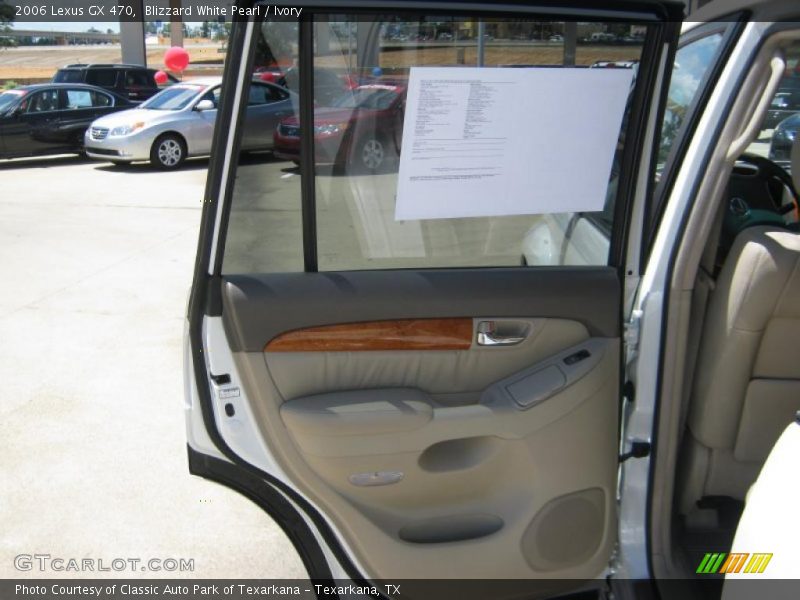 Blizzard White Pearl / Ivory 2006 Lexus GX 470