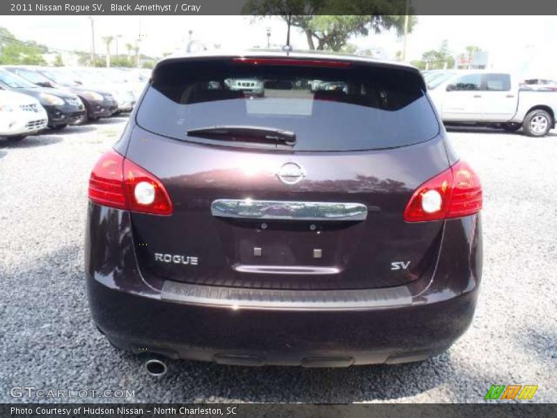 Black Amethyst / Gray 2011 Nissan Rogue SV