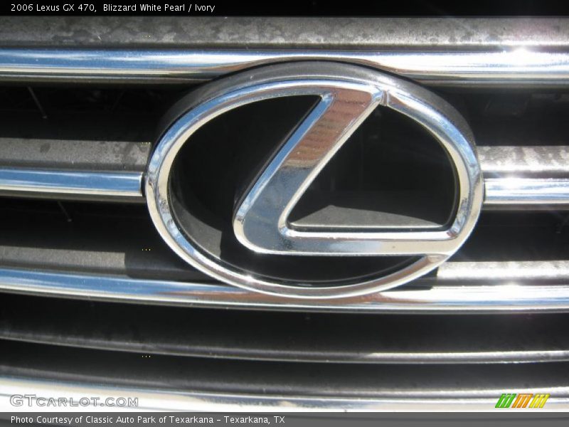 Blizzard White Pearl / Ivory 2006 Lexus GX 470
