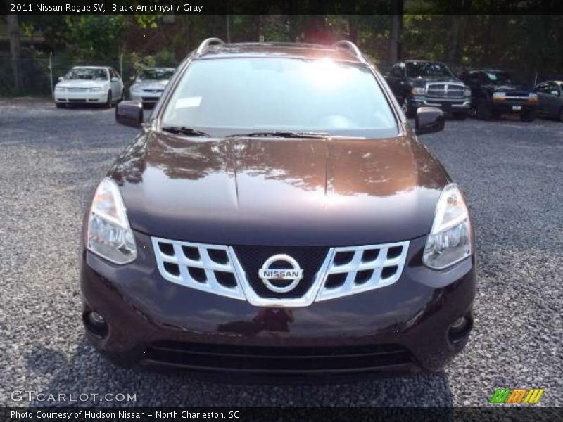 Black Amethyst / Gray 2011 Nissan Rogue SV