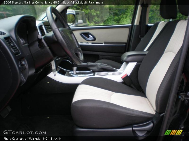  2006 Mariner Convenience 4WD Black/Light Parchment Interior