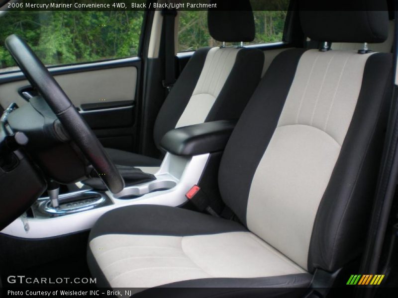  2006 Mariner Convenience 4WD Black/Light Parchment Interior
