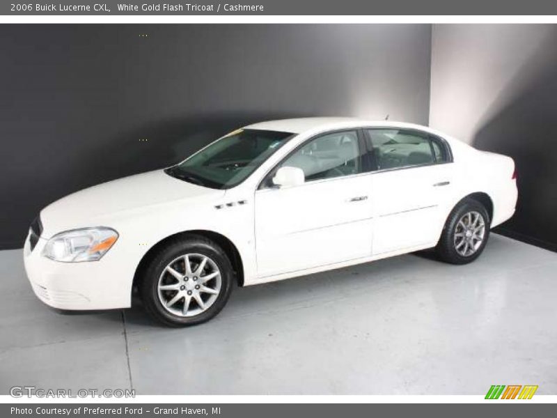 White Gold Flash Tricoat / Cashmere 2006 Buick Lucerne CXL