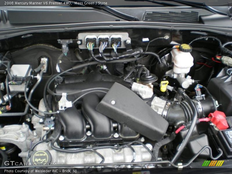Moss Green / Stone 2008 Mercury Mariner V6 Premier 4WD