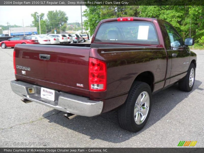 Deep Molten Red Pearl / Dark Slate Gray 2004 Dodge Ram 1500 SLT Regular Cab
