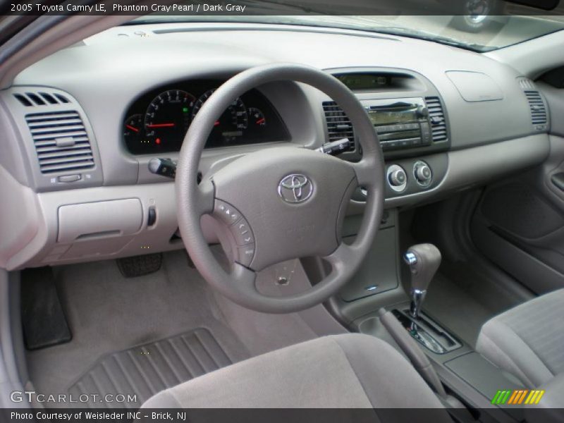 Phantom Gray Pearl / Dark Gray 2005 Toyota Camry LE