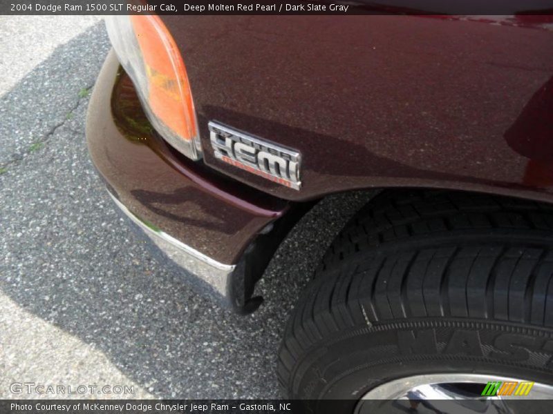 Deep Molten Red Pearl / Dark Slate Gray 2004 Dodge Ram 1500 SLT Regular Cab