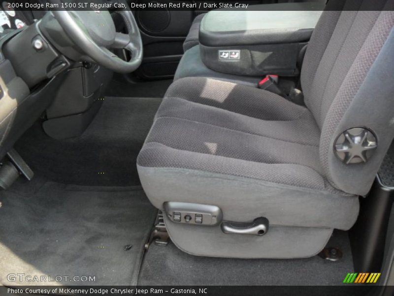 Deep Molten Red Pearl / Dark Slate Gray 2004 Dodge Ram 1500 SLT Regular Cab