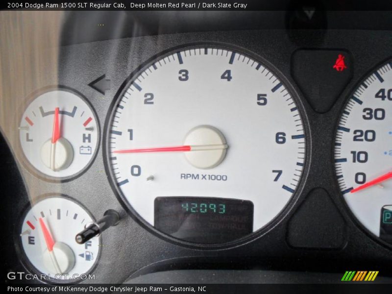 Deep Molten Red Pearl / Dark Slate Gray 2004 Dodge Ram 1500 SLT Regular Cab