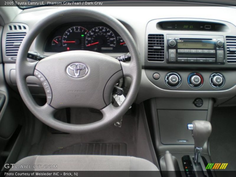 Phantom Gray Pearl / Dark Gray 2005 Toyota Camry LE