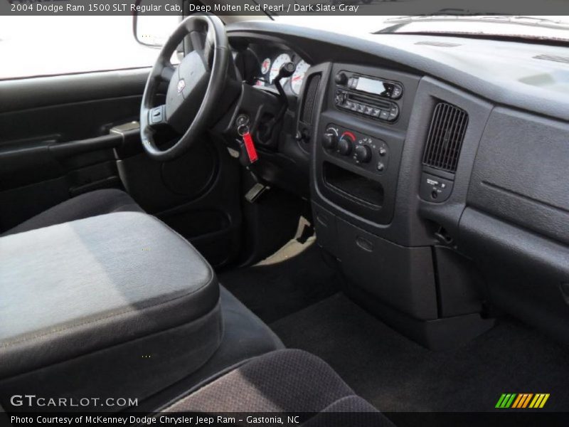 Deep Molten Red Pearl / Dark Slate Gray 2004 Dodge Ram 1500 SLT Regular Cab
