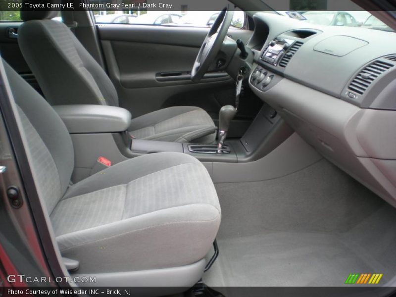 Phantom Gray Pearl / Dark Gray 2005 Toyota Camry LE