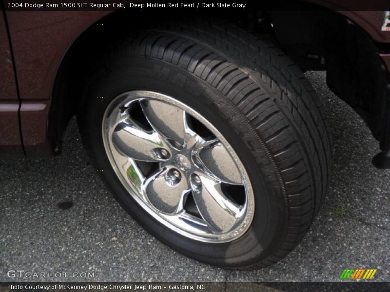 Deep Molten Red Pearl / Dark Slate Gray 2004 Dodge Ram 1500 SLT Regular Cab