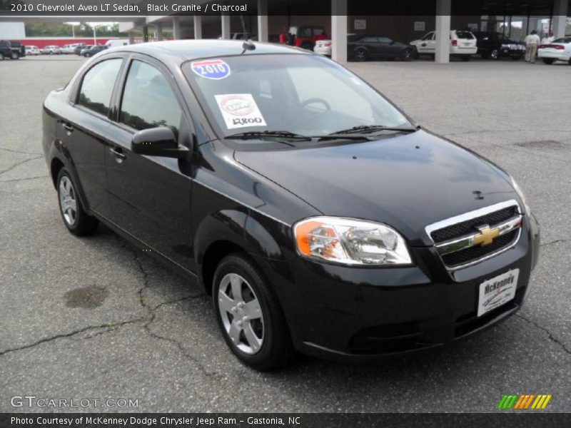 Black Granite / Charcoal 2010 Chevrolet Aveo LT Sedan