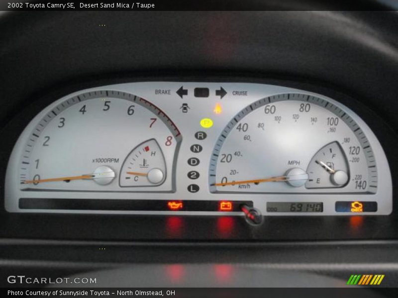  2002 Camry SE SE Gauges
