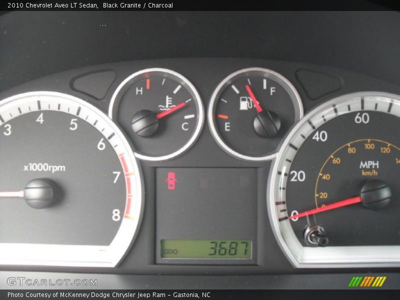 Black Granite / Charcoal 2010 Chevrolet Aveo LT Sedan