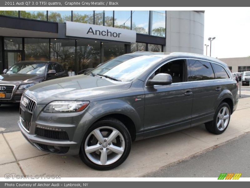 Graphite Grey Metallic / Black 2011 Audi Q7 3.0 TFSI quattro