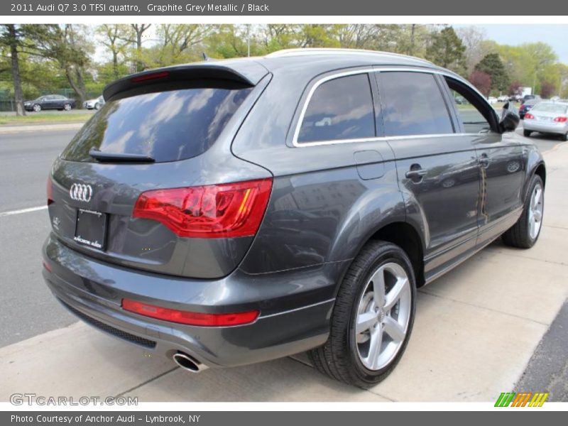 Graphite Grey Metallic / Black 2011 Audi Q7 3.0 TFSI quattro