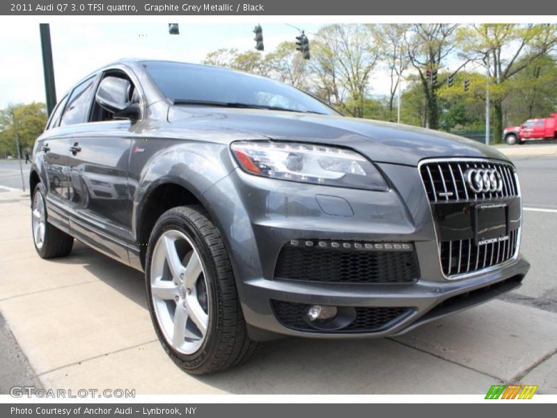 Graphite Grey Metallic / Black 2011 Audi Q7 3.0 TFSI quattro