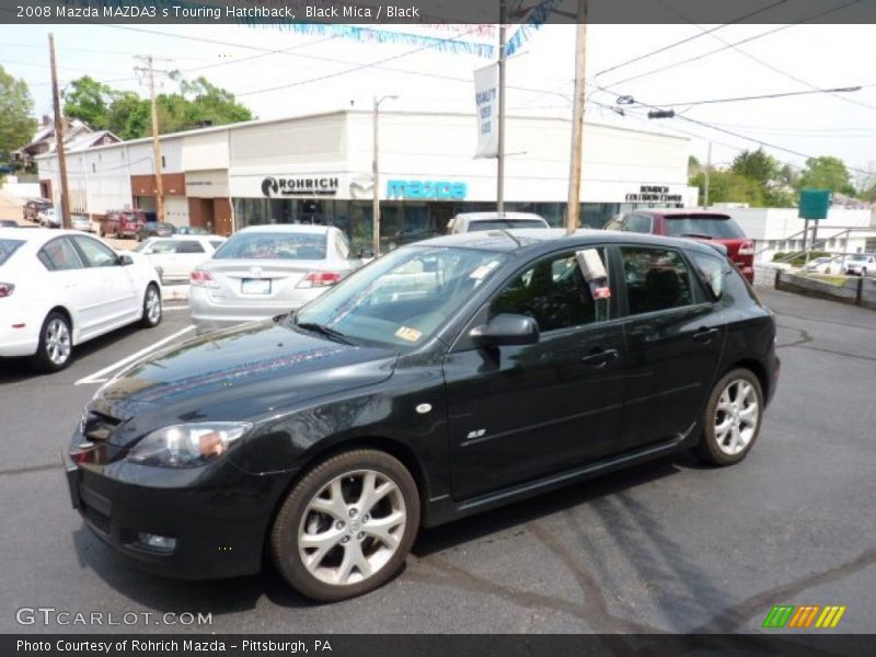 Black Mica / Black 2008 Mazda MAZDA3 s Touring Hatchback