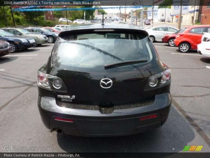 Black Mica / Black 2008 Mazda MAZDA3 s Touring Hatchback