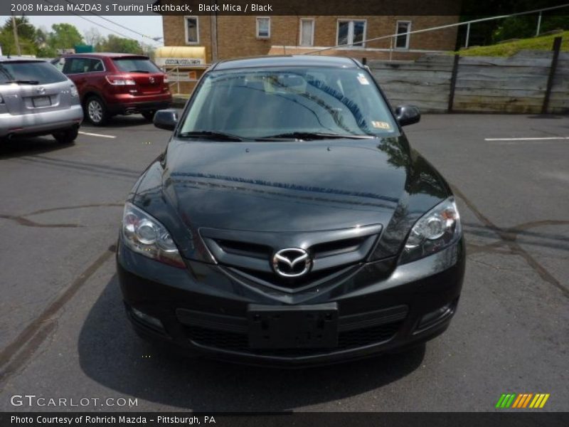 Black Mica / Black 2008 Mazda MAZDA3 s Touring Hatchback