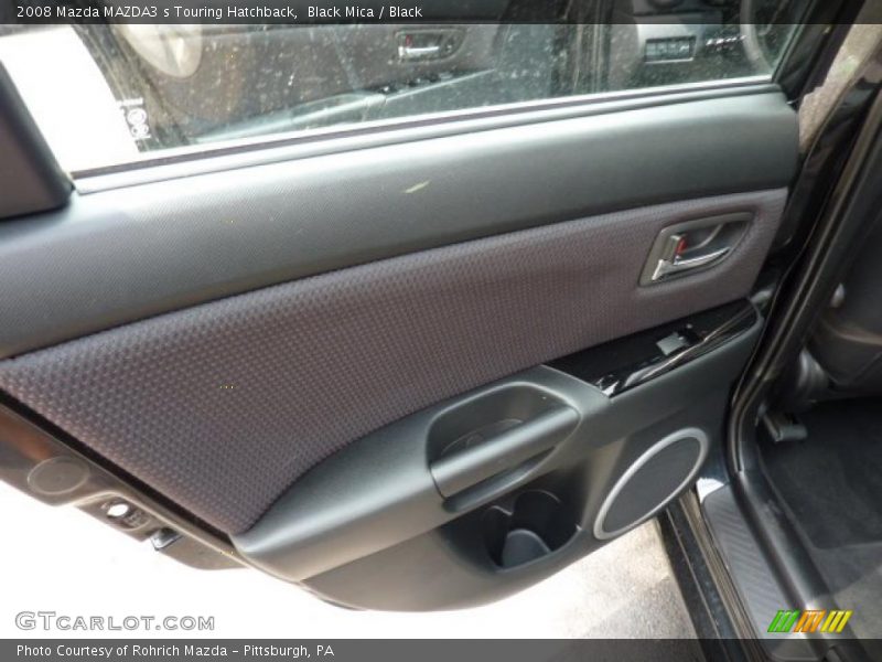 Black Mica / Black 2008 Mazda MAZDA3 s Touring Hatchback