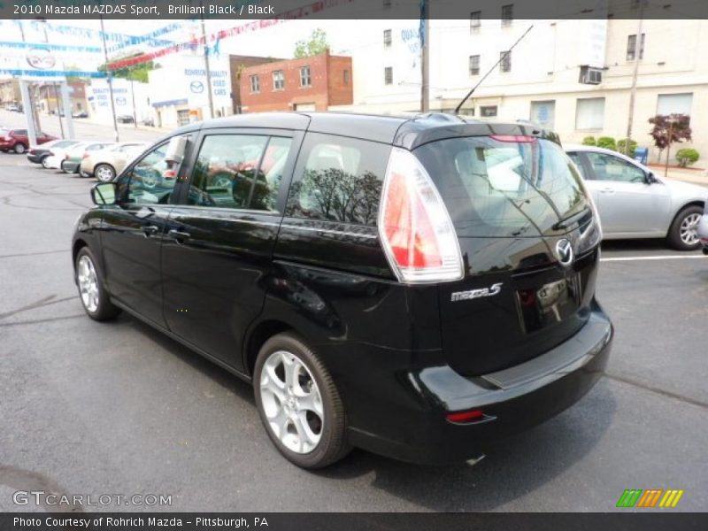 Brilliant Black / Black 2010 Mazda MAZDA5 Sport