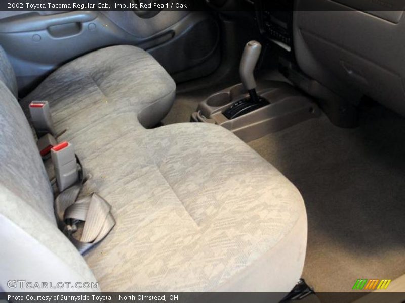Impulse Red Pearl / Oak 2002 Toyota Tacoma Regular Cab