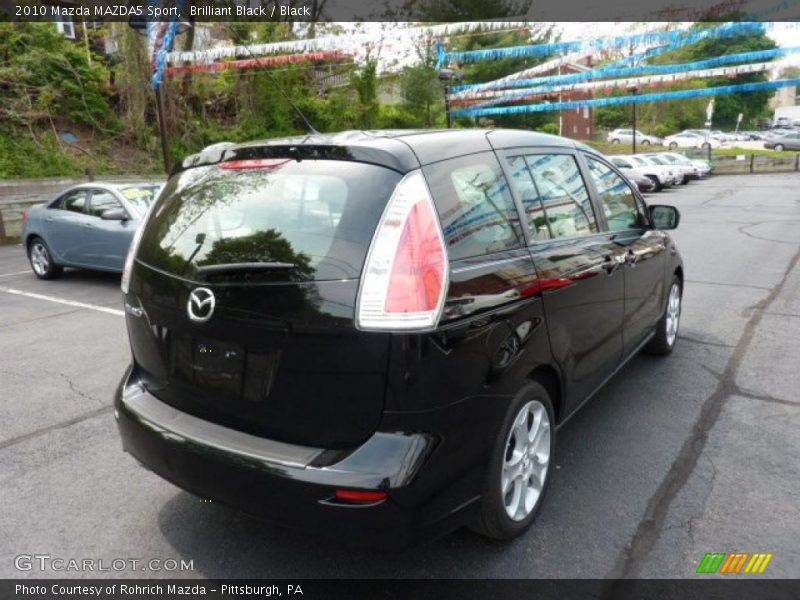 Brilliant Black / Black 2010 Mazda MAZDA5 Sport