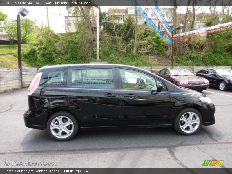 Brilliant Black / Black 2010 Mazda MAZDA5 Sport