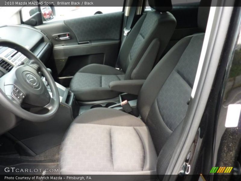 Brilliant Black / Black 2010 Mazda MAZDA5 Sport