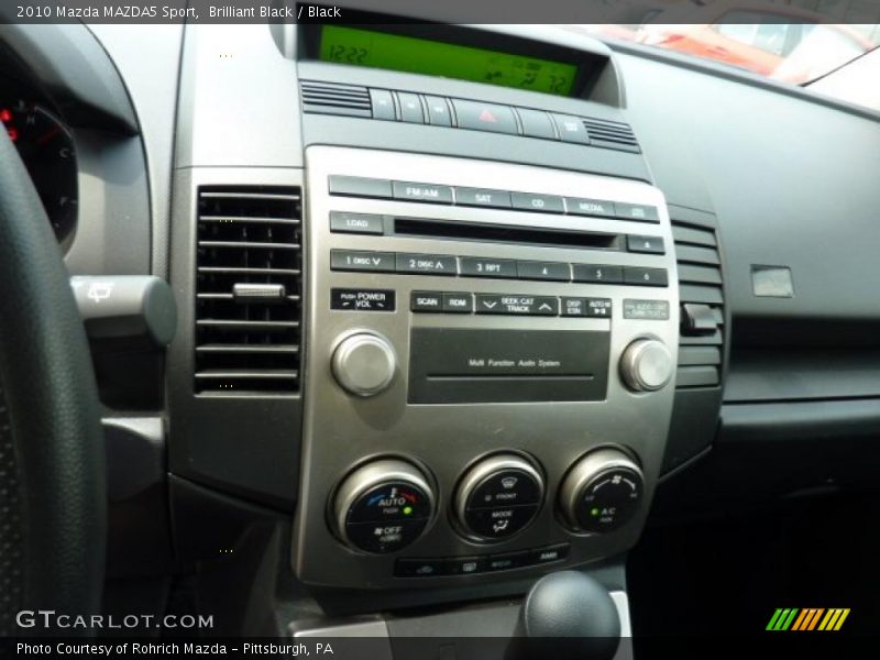 Brilliant Black / Black 2010 Mazda MAZDA5 Sport