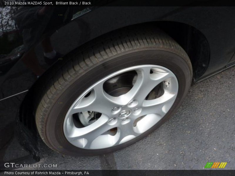 Brilliant Black / Black 2010 Mazda MAZDA5 Sport