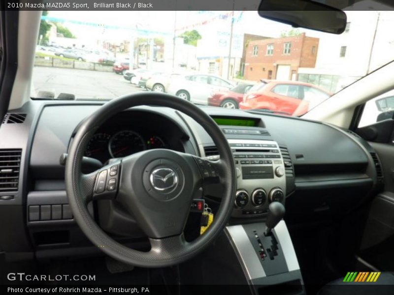 Brilliant Black / Black 2010 Mazda MAZDA5 Sport