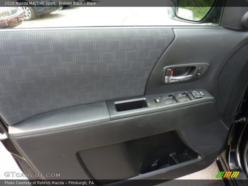 Brilliant Black / Black 2010 Mazda MAZDA5 Sport