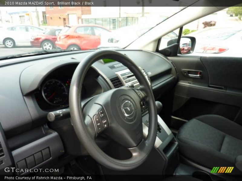 Brilliant Black / Black 2010 Mazda MAZDA5 Sport