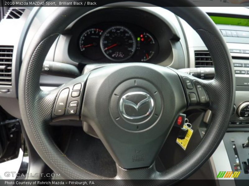 Brilliant Black / Black 2010 Mazda MAZDA5 Sport