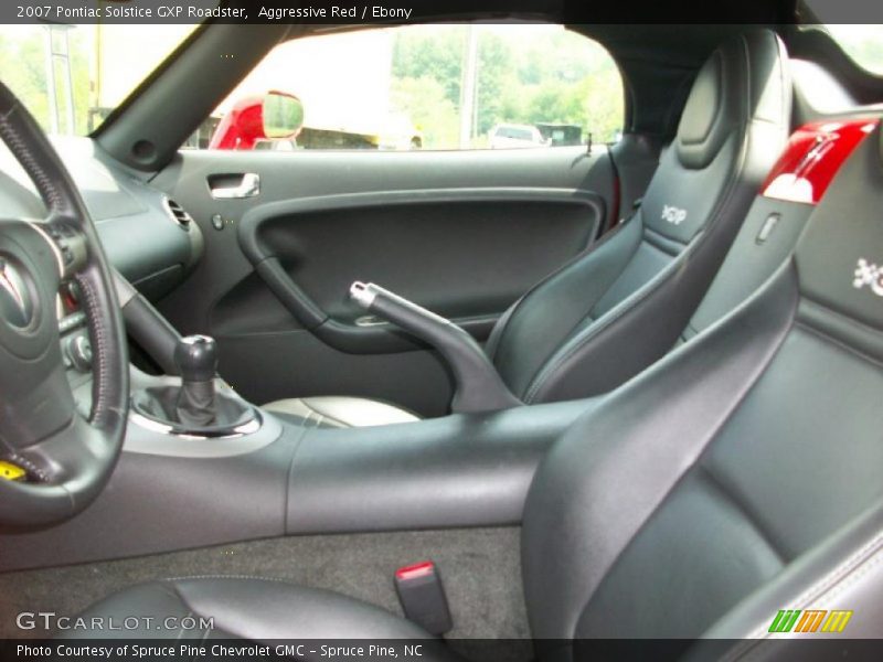 Aggressive Red / Ebony 2007 Pontiac Solstice GXP Roadster